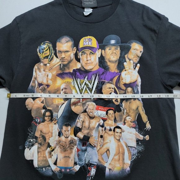 WWE Wrestling "I Was There" T-Shirt John Cena Undertaker SZ Lg Raw SmackDown Blk - Picture 7 of 16